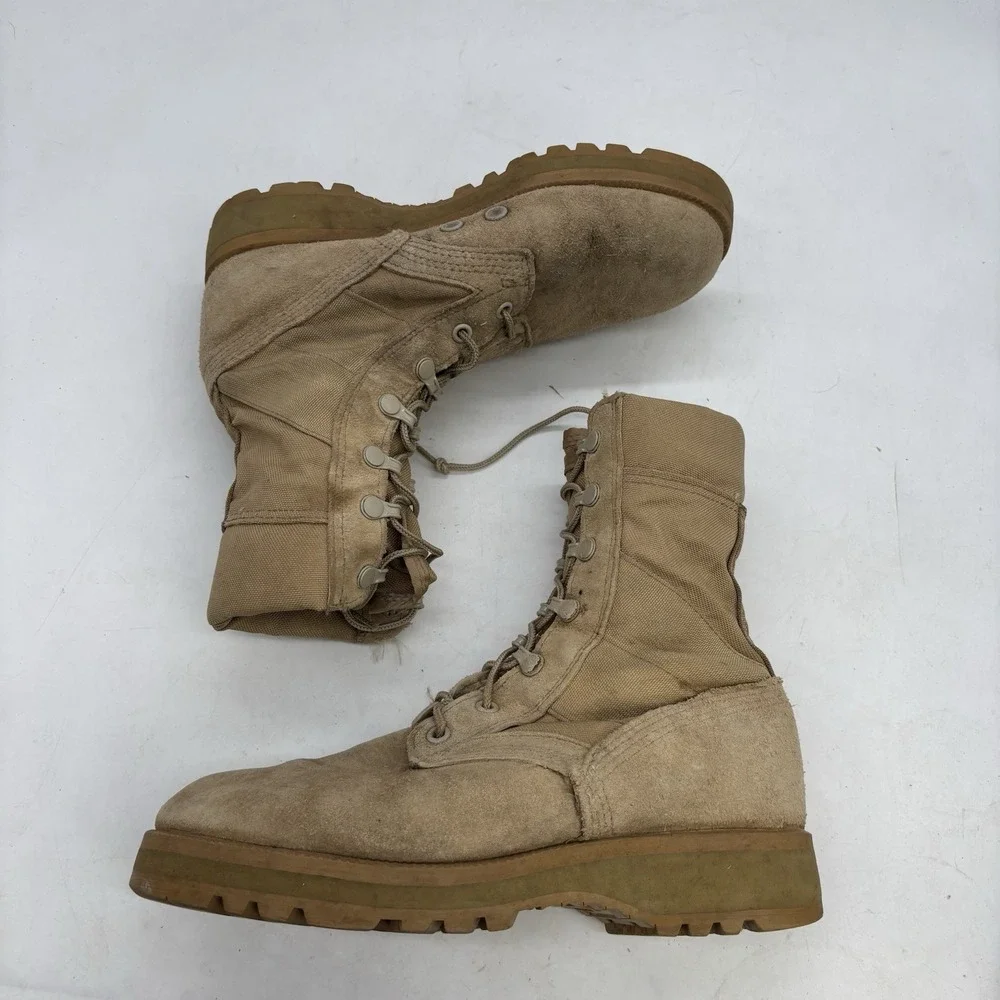 Altama Military Waterproof Combat Boots Mens 5.5 M Coyote Brown Workwear